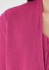 Organic Linen Cotton Airy Tuck Cropped Cardigan