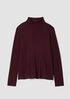 Superfine Merino Turtleneck Top in Regenerative Wool