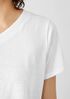 Organic Cotton Slub V-Neck Tee