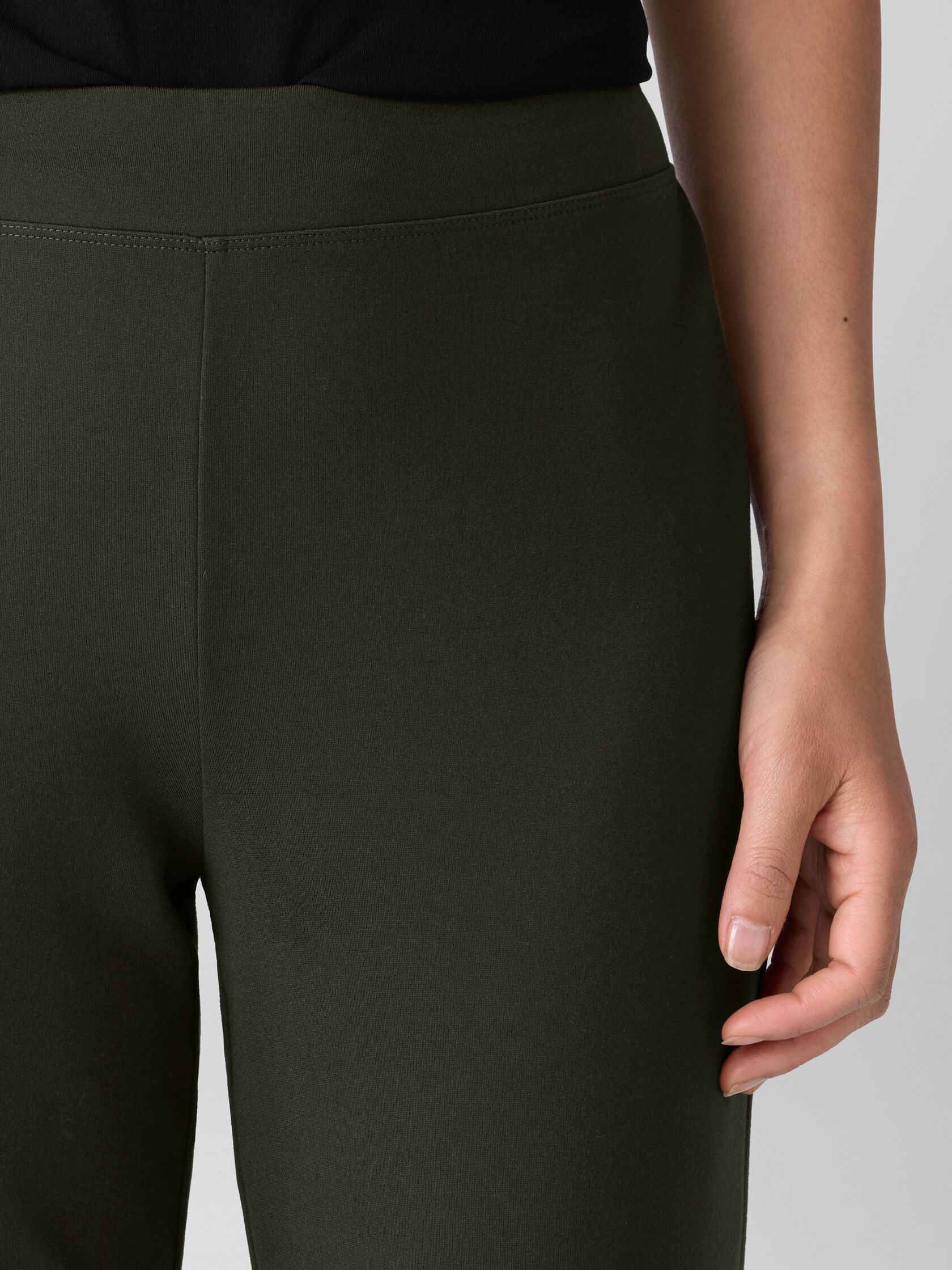 Washable Flex Ponte Slim Pant