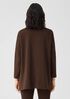 Cozy Brushed Terry Hug Crew Neck Long Top