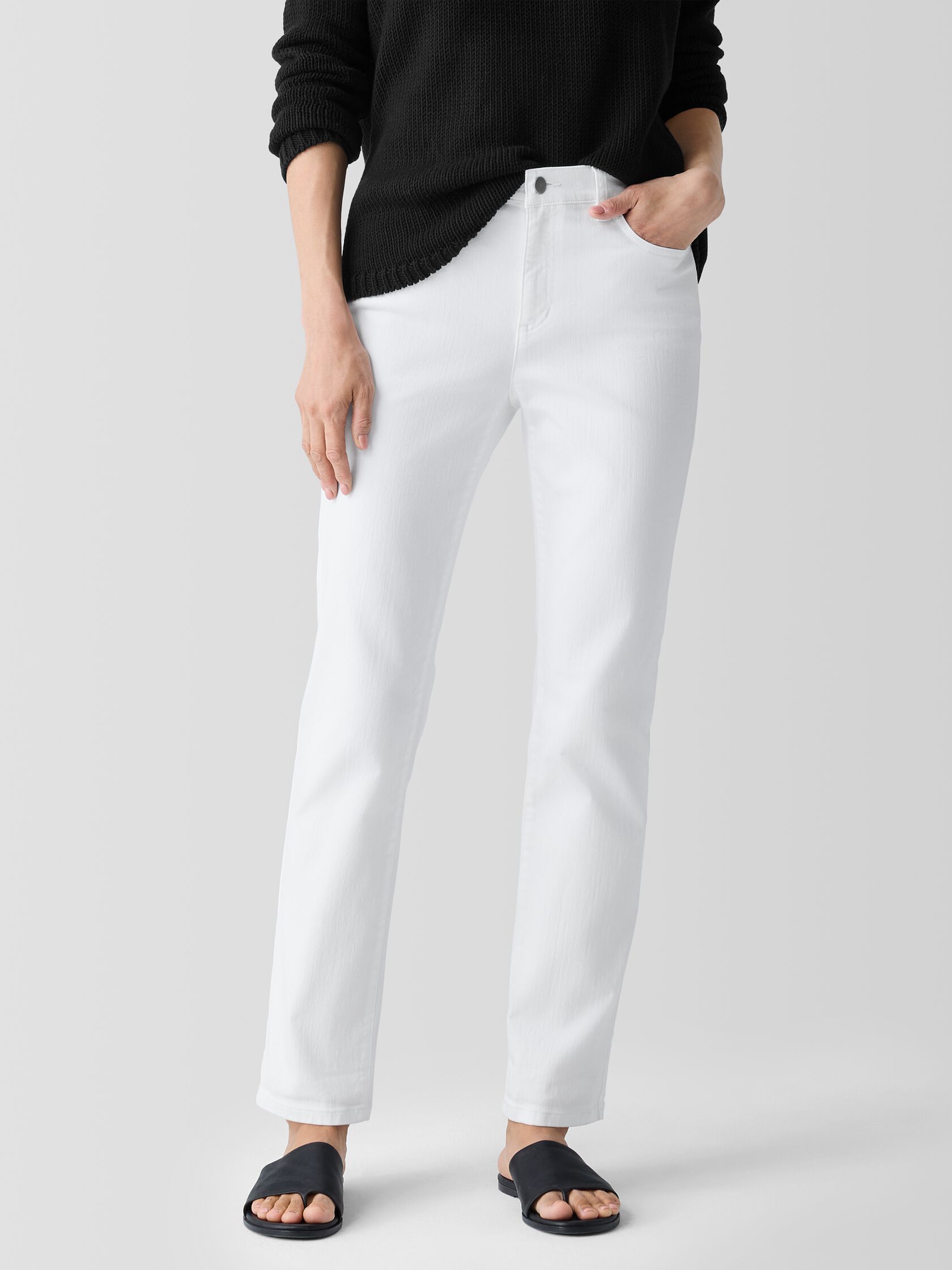 Organic Cotton Denim Slim Jean