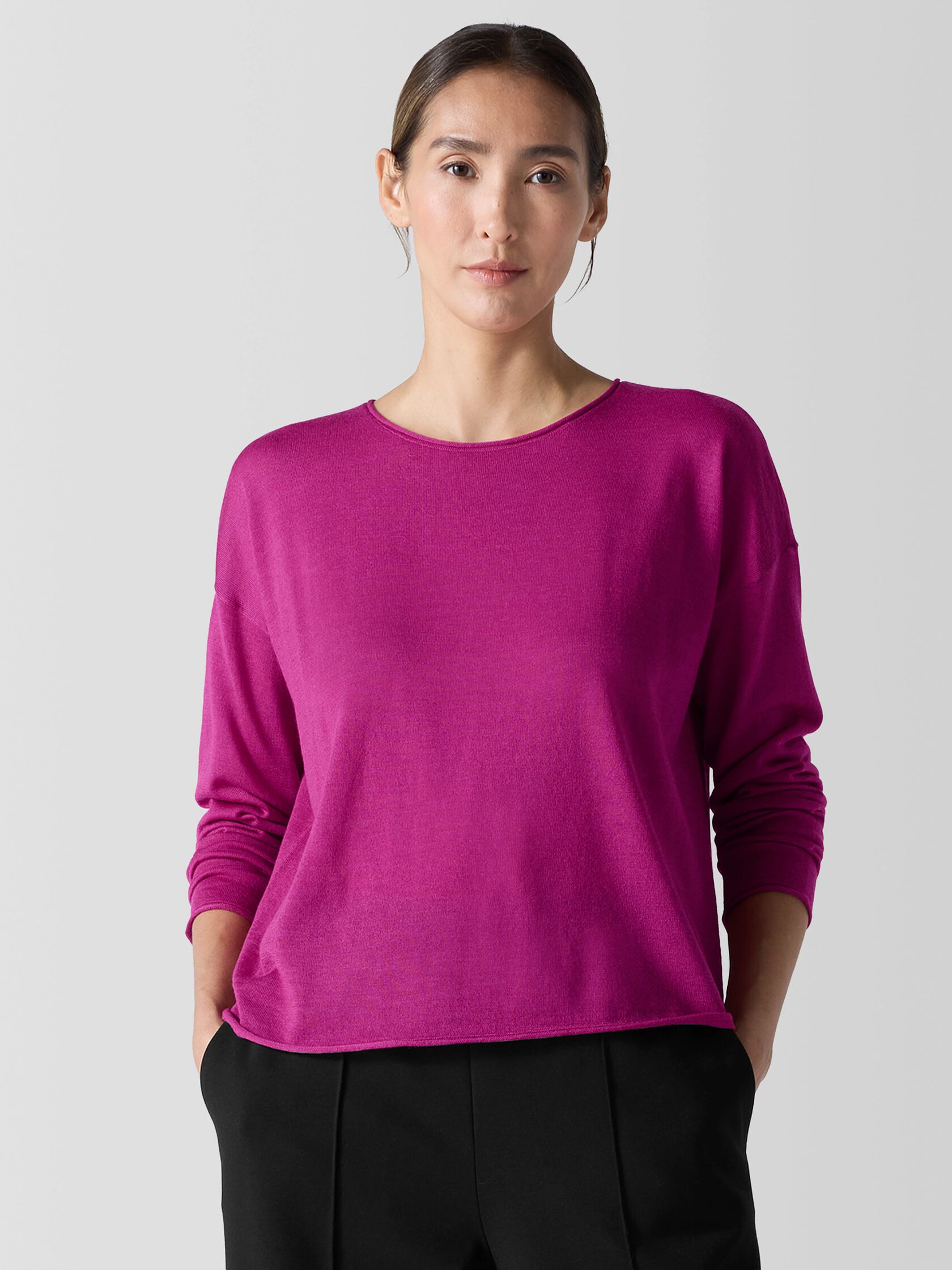 Fine Merino Box-Top in Regenerative Wool