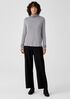 Ribbed Organic Pima Cotton Blend Top