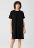 Pima Cotton Stretch Jersey T-Shirt Dress