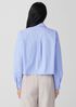 Washed Organic Cotton Poplin Classic Collar Short Shirt