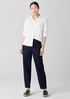 Cotton Stretch Denim Lantern Jean