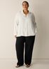 Silk Georgette Crepe Classic Collar Shirt