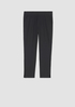 Washable Stretch Crepe Pant with Slits