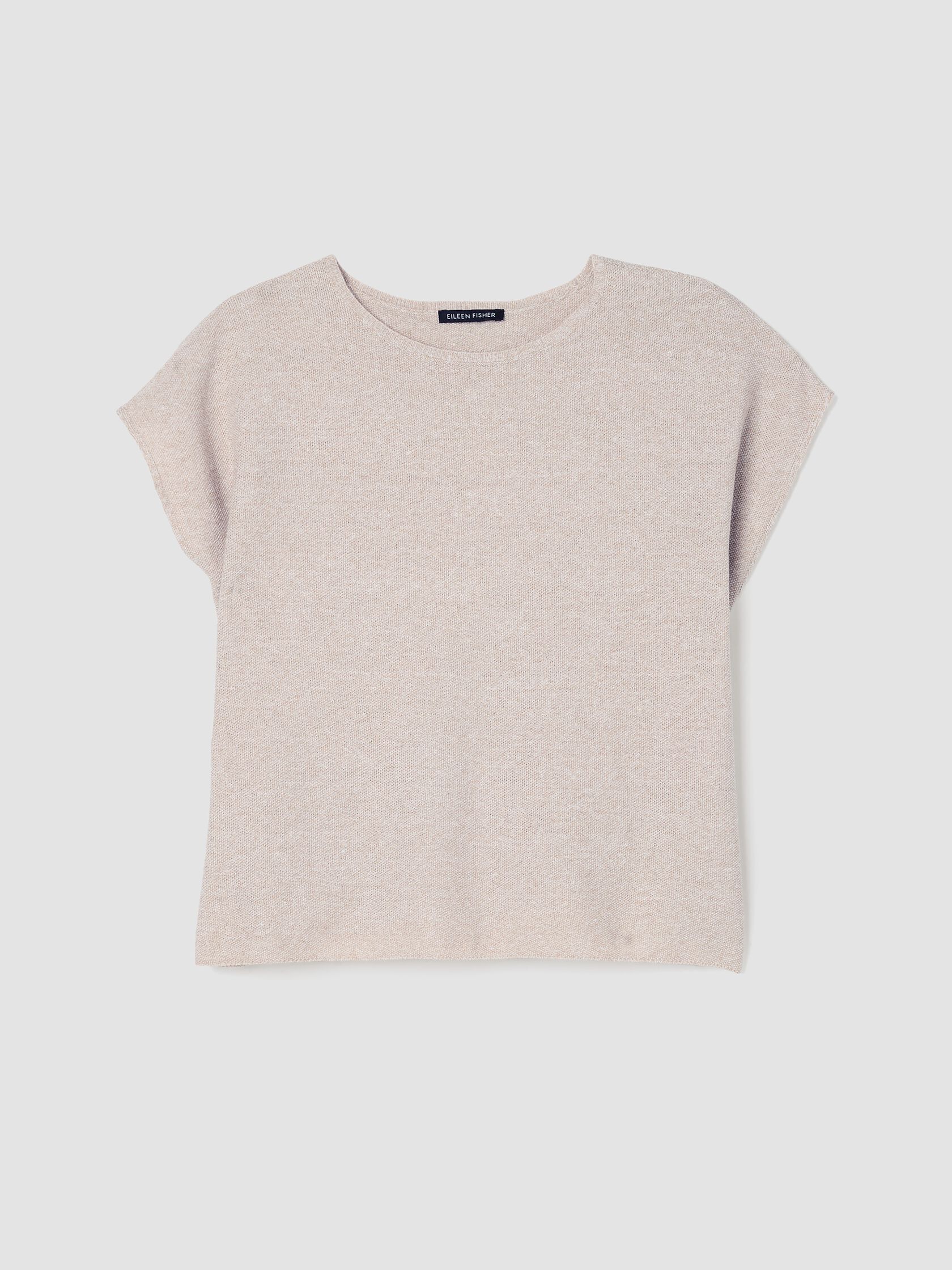 Organic Linen Cotton Square Top