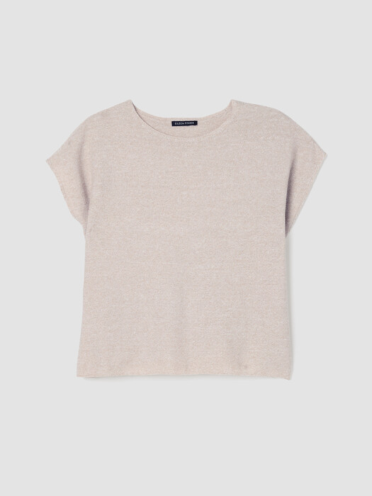 Organic Linen Cotton Square Top