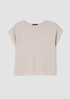 Organic Linen Cotton Square Top