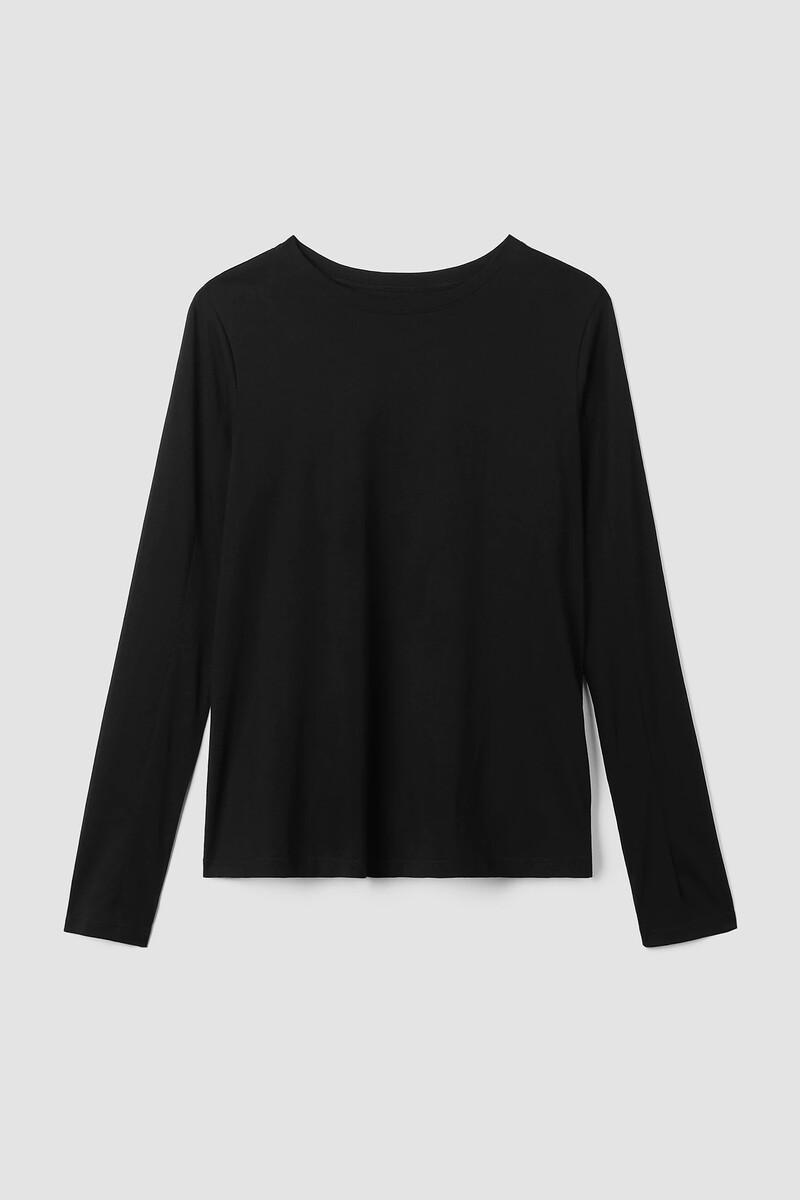 Organic Pima Cotton Jersey Long-Sleeve Tee Organic Pima Cotton Jersey Long-Sleeve Tee