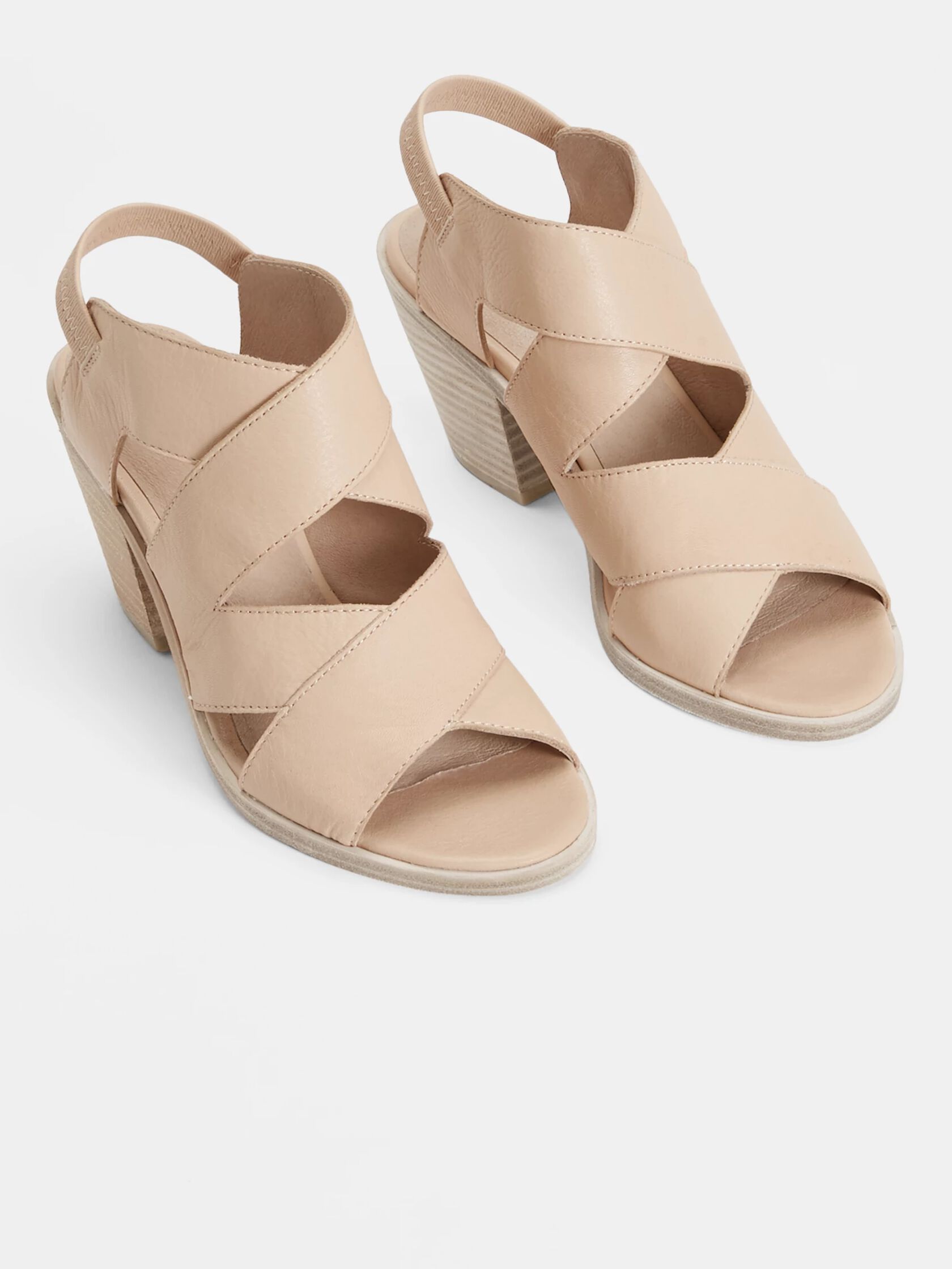 Rai Leather Slingback Sandal