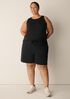 Pima Cotton Stretch Jersey Walking Shorts