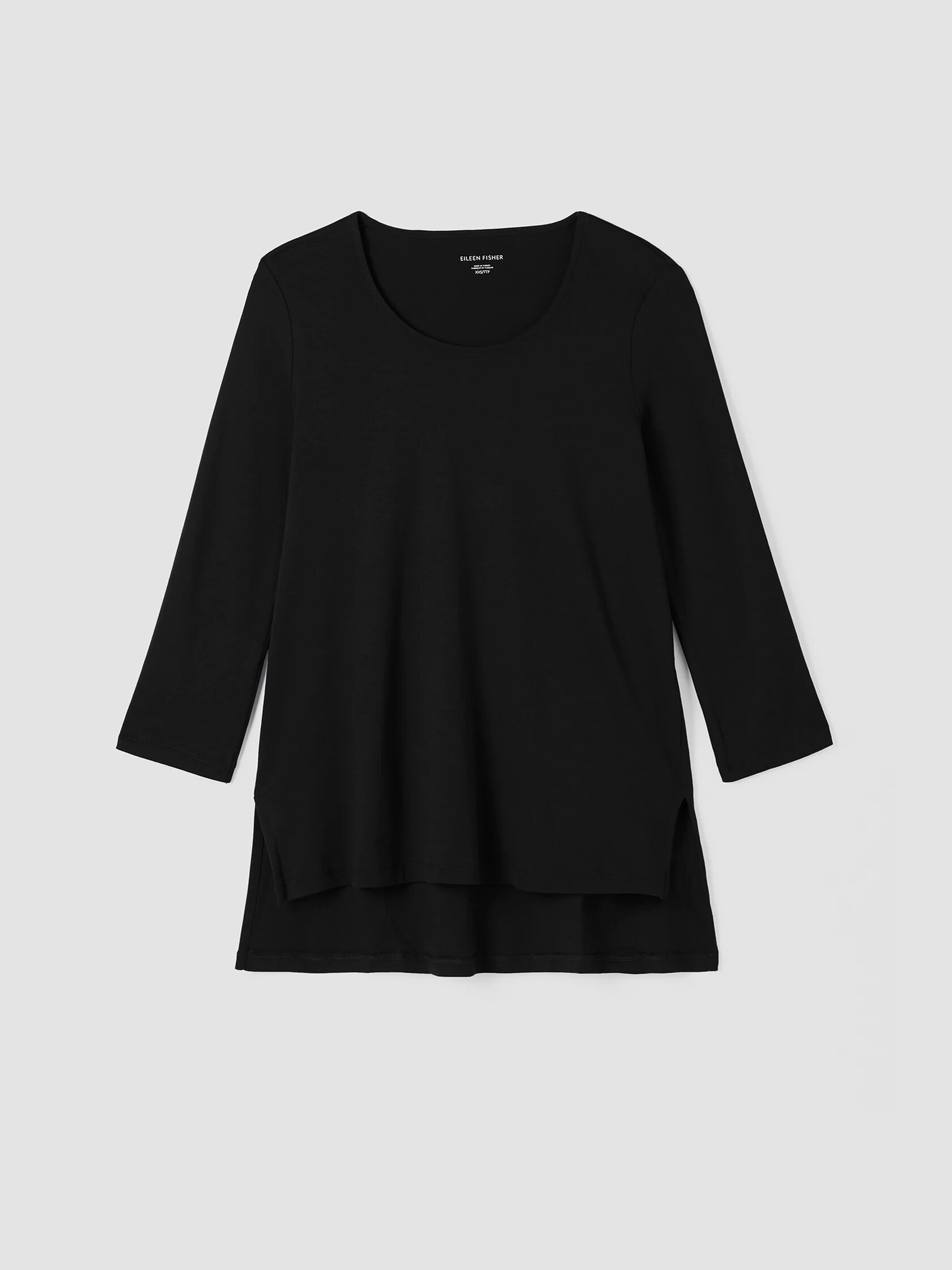 Organic Cotton Interlock Long Sleep Top
