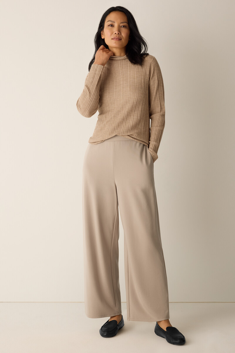 Washable Flex Ponte Wide-Leg Pant Washable Flex Ponte Wide-Leg Pant