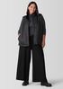Eggshell Recycled Nylon Reversible Vest