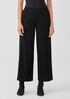 Washable Flex Ponte Wide-Leg Pant