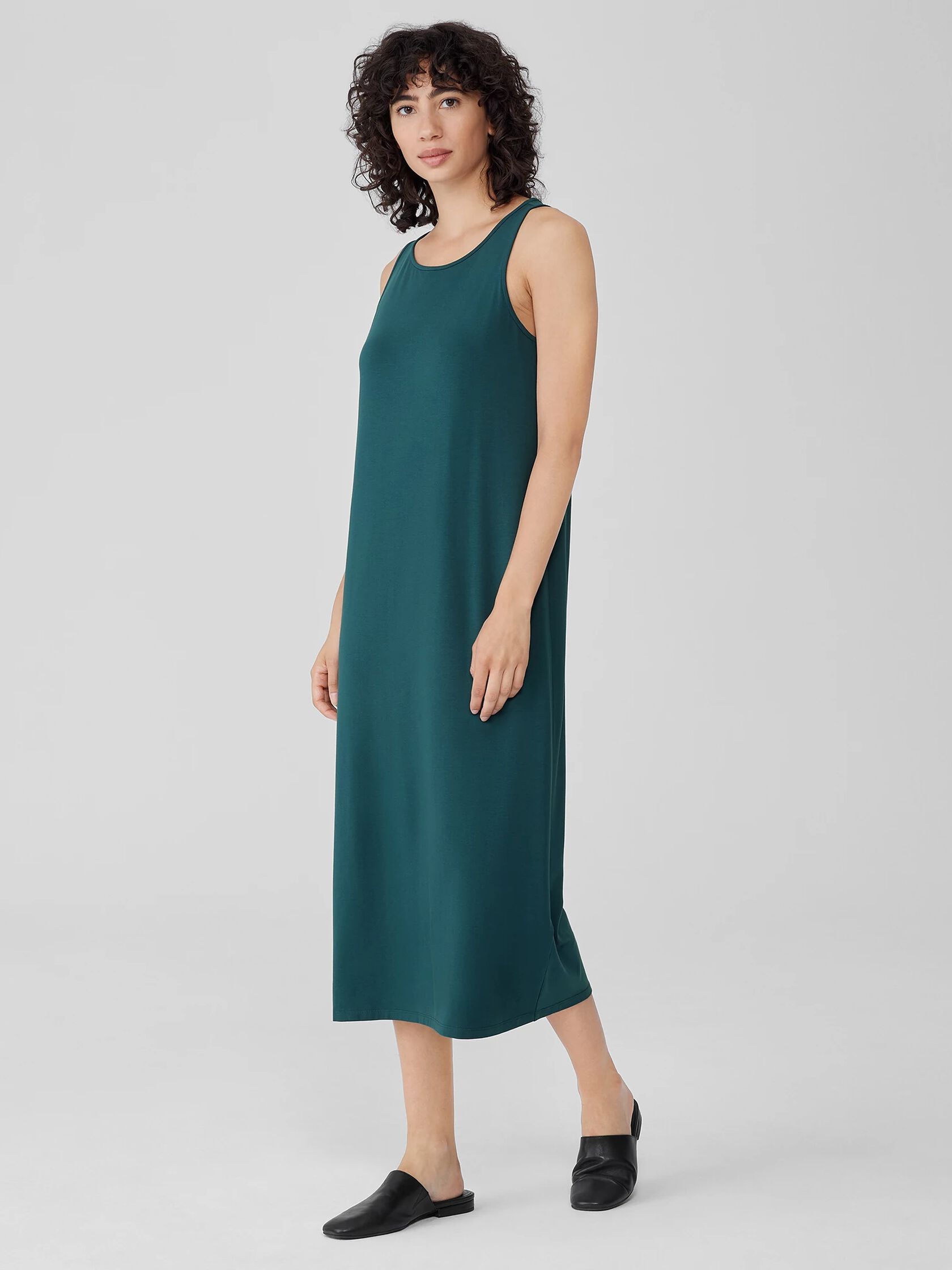 Stretch Jersey Knit Tank Dress