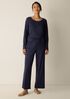 Organic Cotton Rib Sleep Set