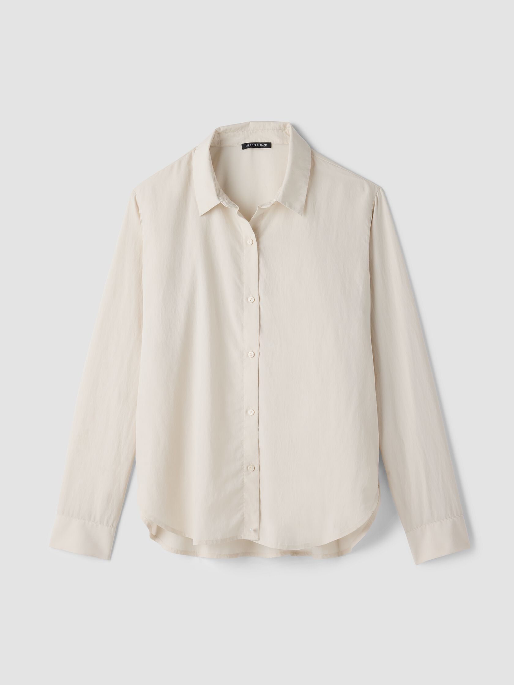 Airy Woven Shirting Classic Collar Shirt