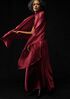 Washed Organic Silk Parachute Scarf