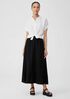 Organic Cotton Gauze Pocket Skirt