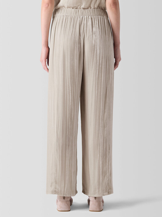 Crushed Velvet Wide-Leg Pant EILEEN FISHER