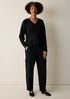 Lightweight Ponte Lantern Cargo Pant