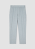 Garment Dyed Organic Linen Tapered Pant
