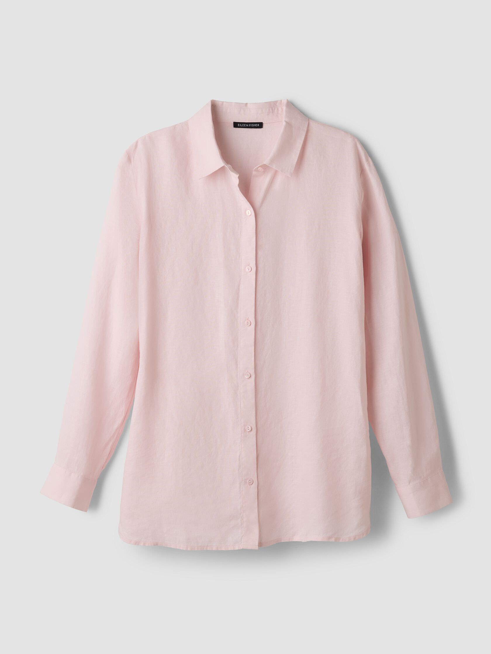 Organic Handkerchief Linen Classic Collar Shirt