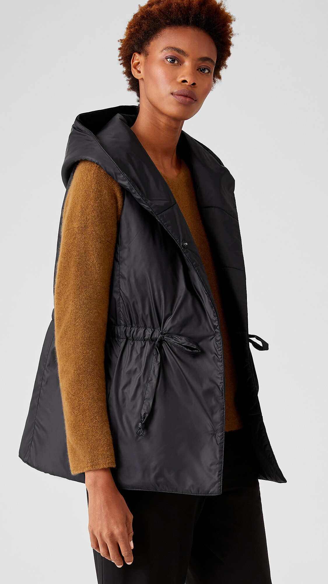 Eileen fisher puffer store vest