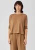 Organic Linen Cotton Jersey Box-Top