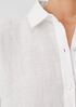 Handkerchief Linen Classic Collar Shirt