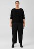 Organic Cotton Chenille Crew Neck Cardigan