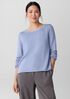 Peruvian Cotton Blend Bateau Neck Top