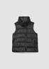 Eggshell Recycled Nylon Stand Collar Vest