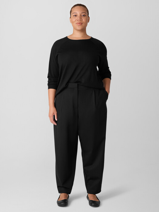 Lightweight Ponte Lantern Trouser Pant