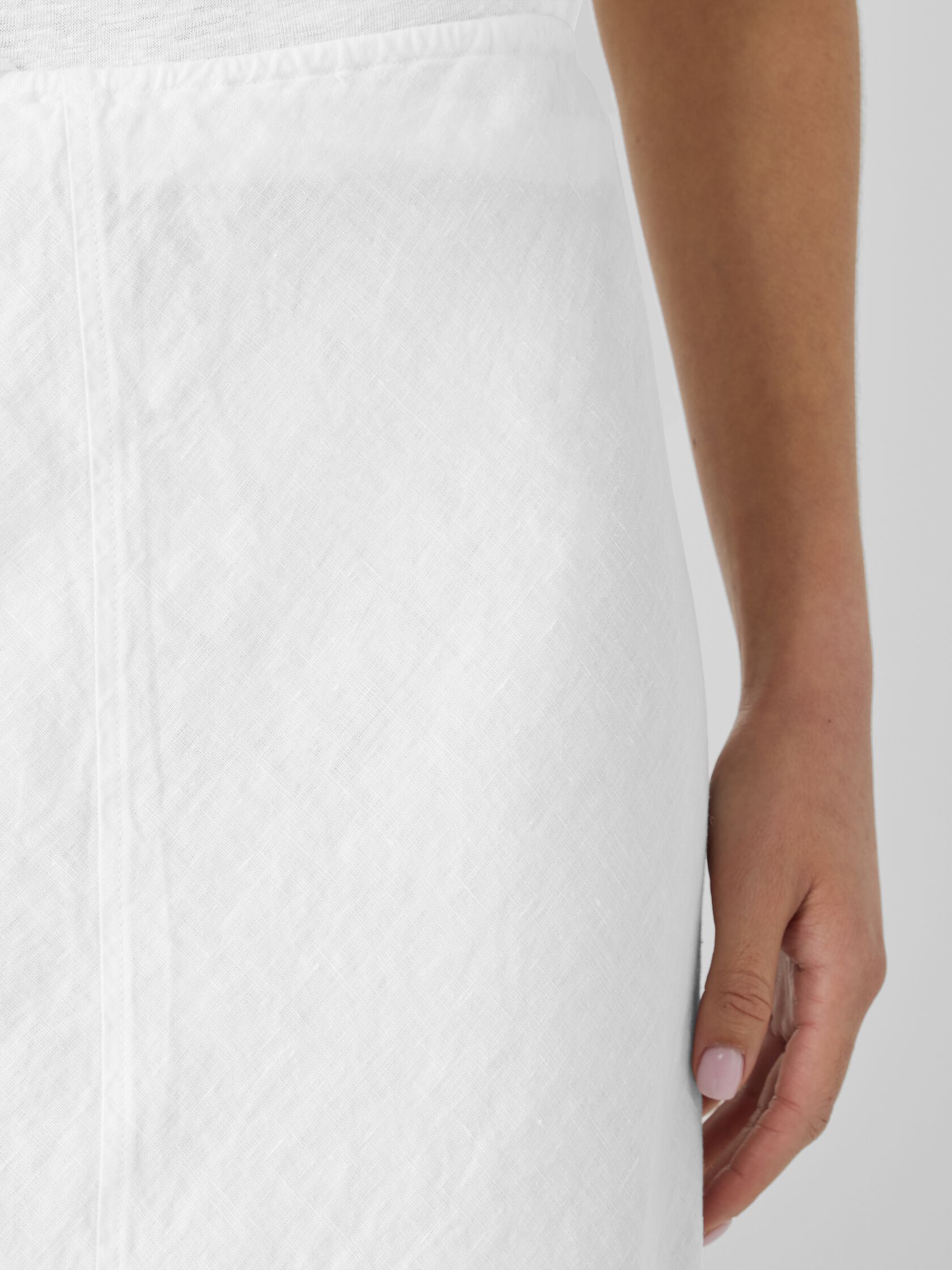 Organic Linen Bias Skirt
