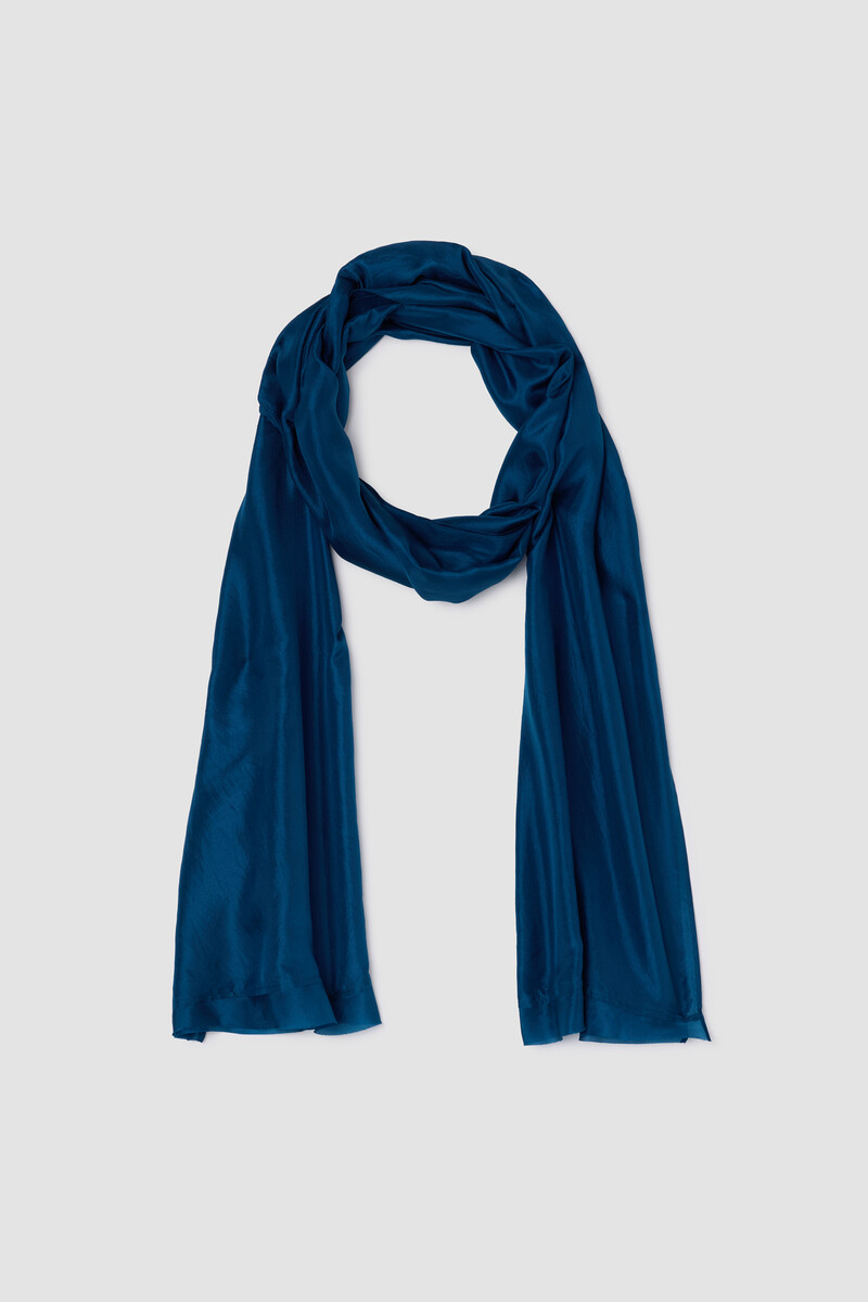 Washed Transitional Silk Scarf Washed Transitional Silk Scarf