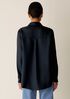 Silk Twill Classic Collar Shirt