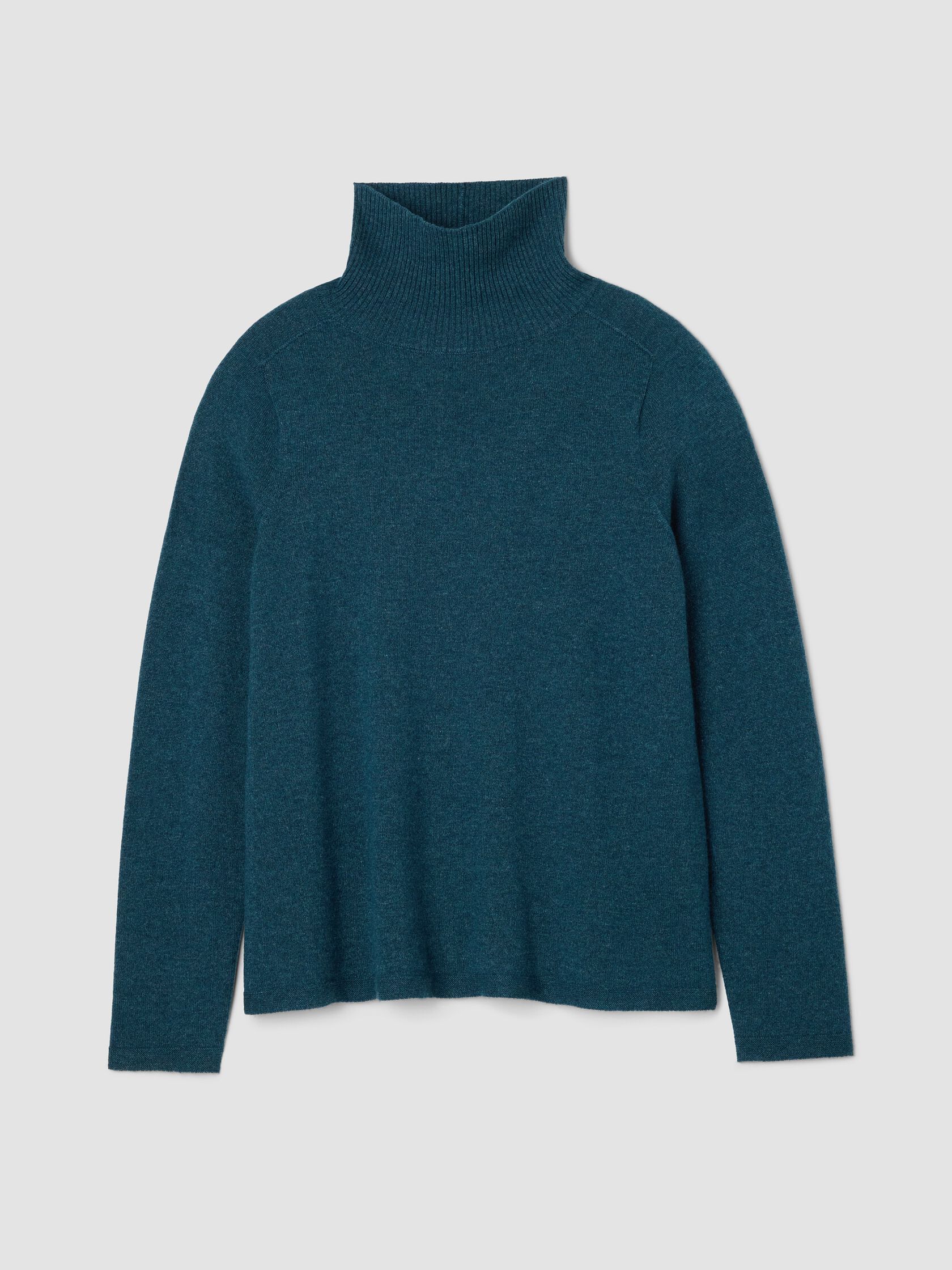 Italian Cashmere Turtleneck Top