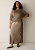 Heavyweight Silk Charmeuse Bias Skirt