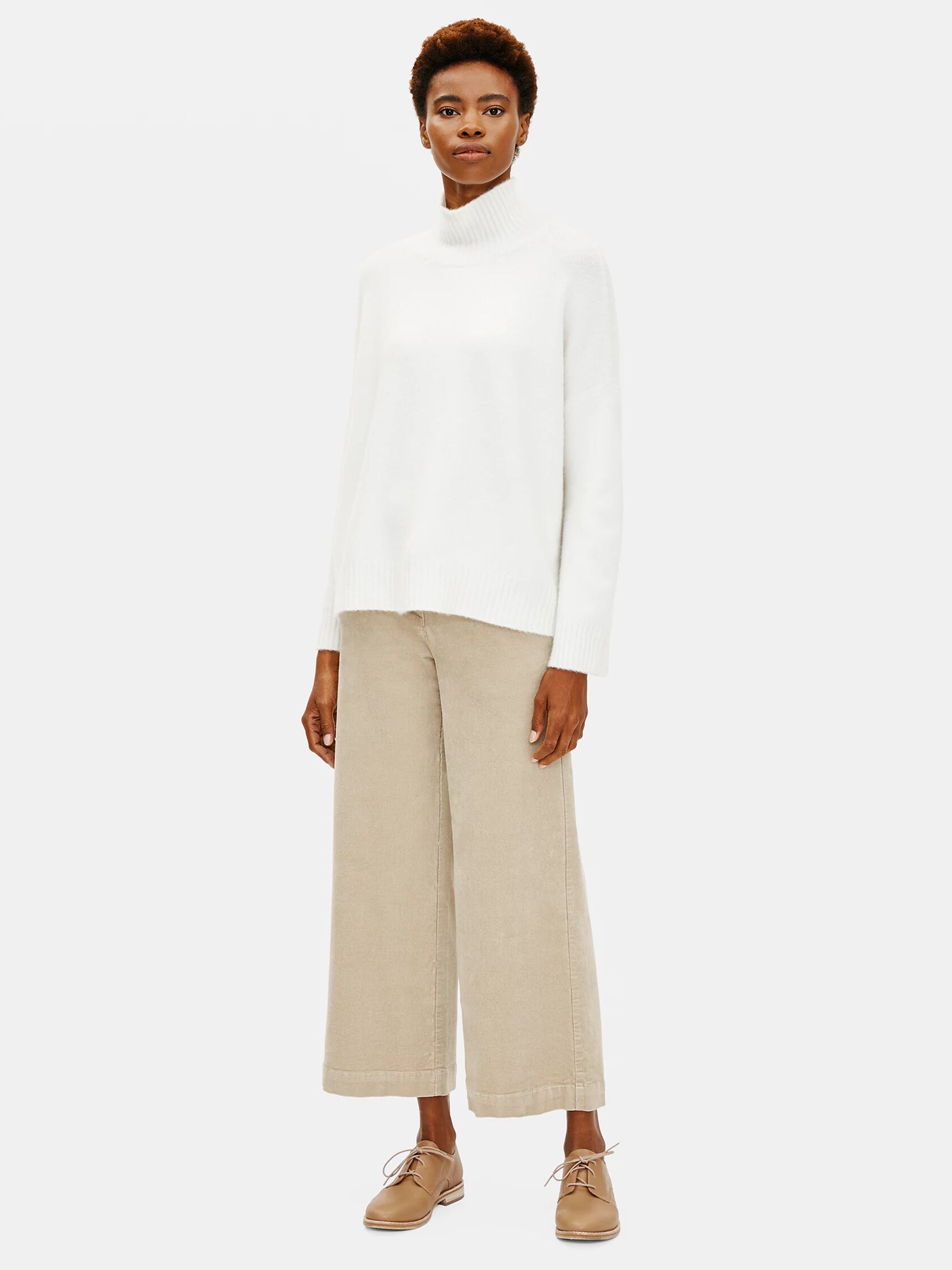 Cashmere Silk Bliss  Turtleneck Box-Top