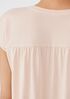 Fine Jersey Shirred-Back Top