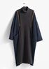 Resewn Boiled Wool Panel Coat