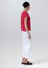 Organic Linen Jersey V-Neck Tee