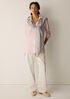 Organic Handkerchief Linen Classic Collar Shirt