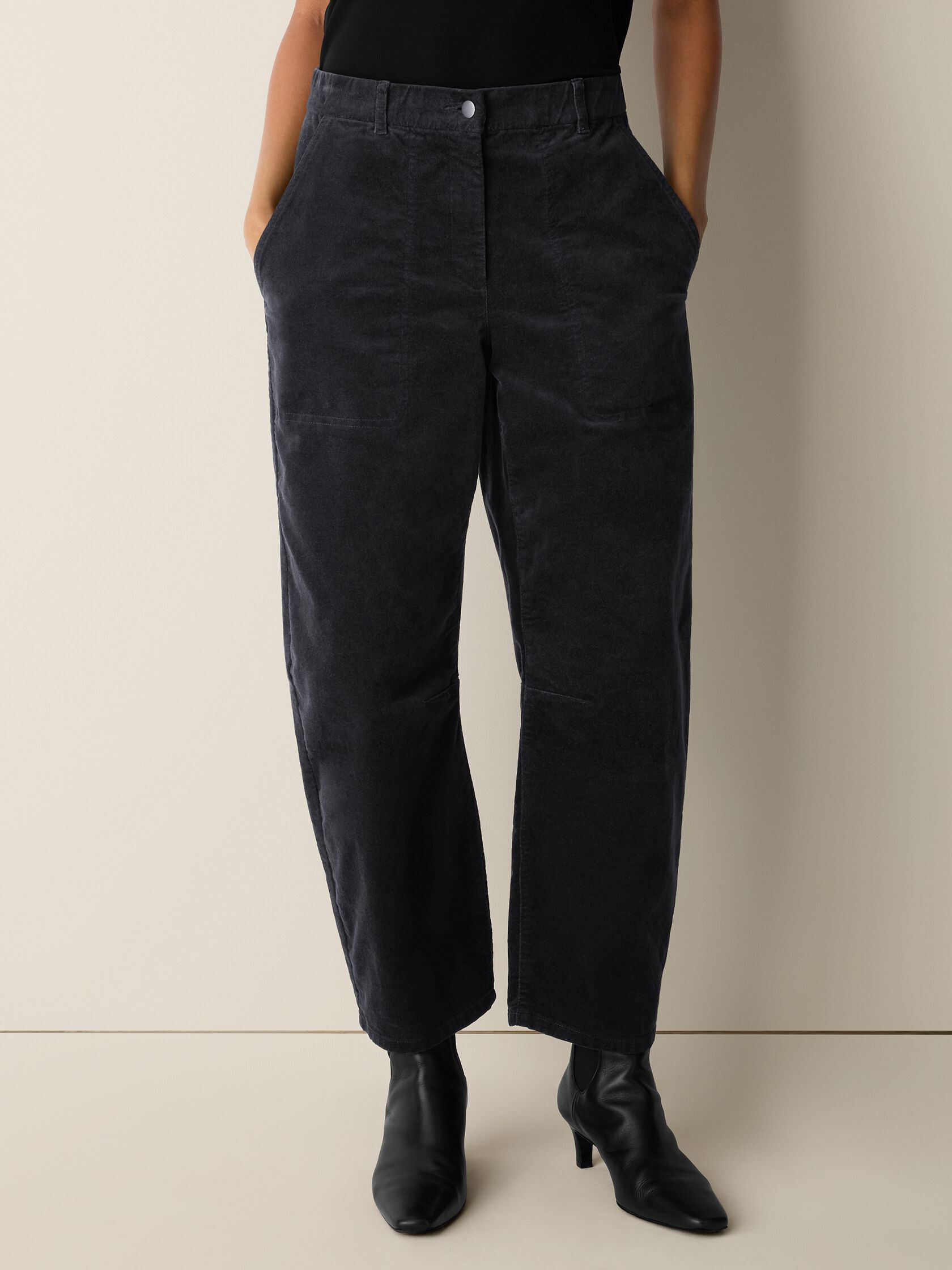 Brushed Organic Cotton Arch Pant
